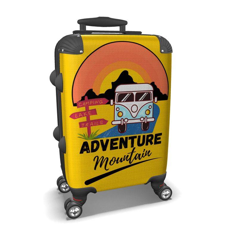 Marko CF Unisex Adults Adventure Spinner Wheel Luggage Fun Suitcase